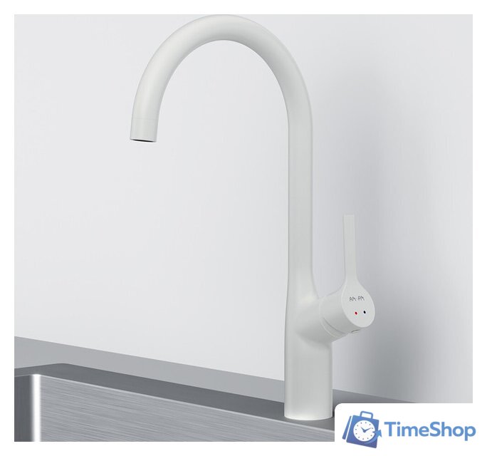 Смеситель AM.PM Spike F9S07033 (белый) - Изображение №6 — Интернет-магазин Time-Shop