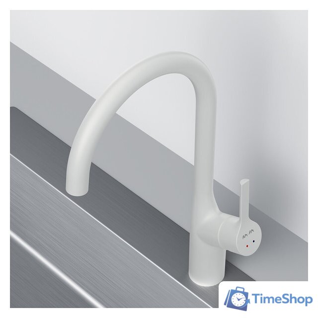 Смеситель AM.PM Spike F9S07033 (белый) - Изображение №5 — Интернет-магазин Time-Shop