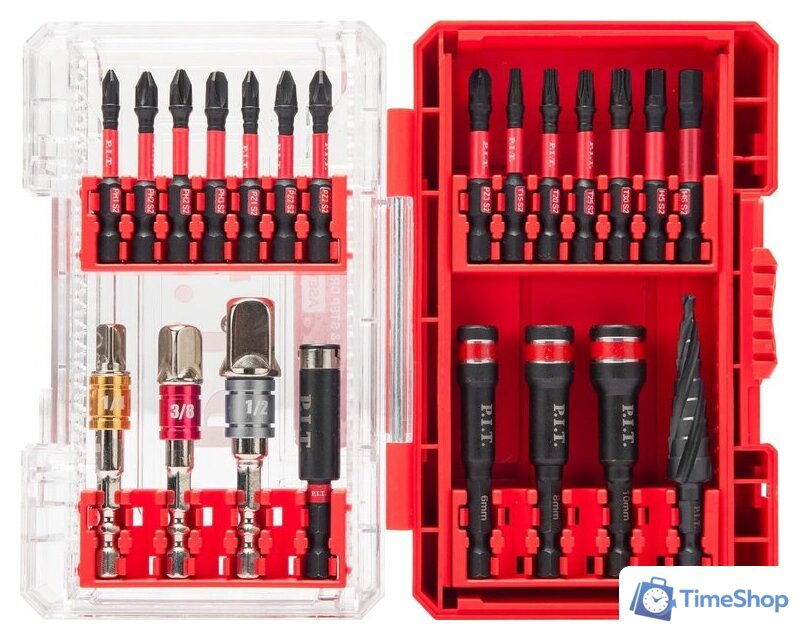 Набор бит и сверл P.I.T. ASET04-0022 - Изображение №4 — Интернет-магазин Time-Shop