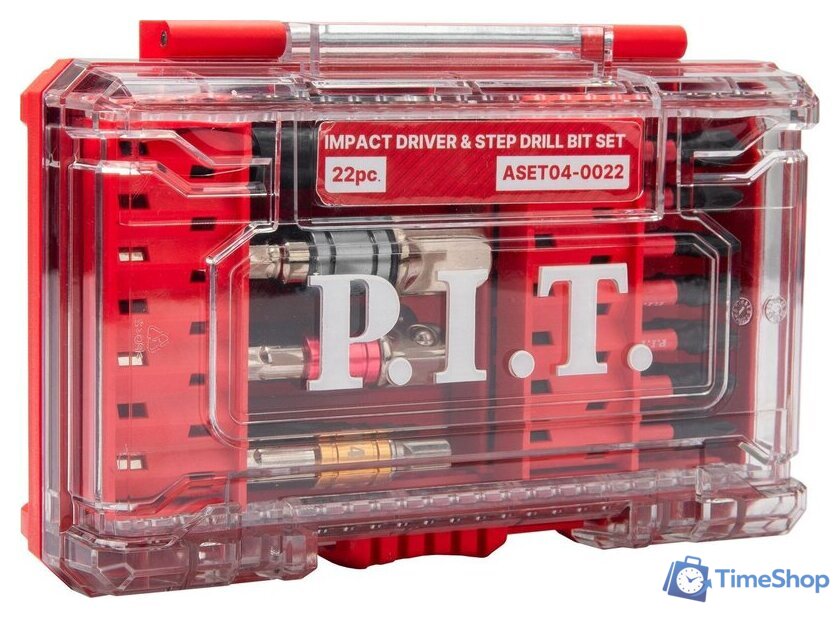 Набор бит и сверл P.I.T. ASET04-0022 - Изображение №6 — Интернет-магазин Time-Shop
