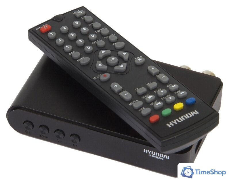 Приемник цифрового ТВ Hyundai H-DVB200 - Изображение №4 — Интернет-магазин Time-Shop