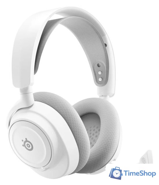 Наушники SteelSeries Arctis Nova 7P Wireless Gen 2 (для PlayStation, белый) - Изображение №2 — Интернет-магазин Time-Shop