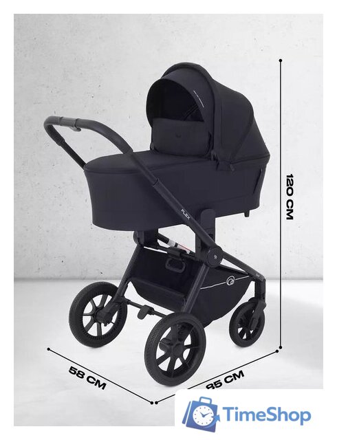 Универсальная коляска Rant Flex 3в1 RA077 (черный) - Изображение №3 — Интернет-магазин Time-Shop