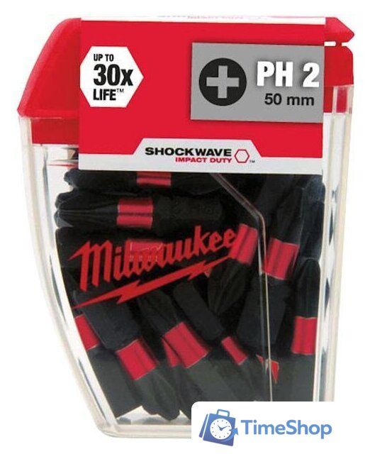 Набор бит Milwaukee 4932430889 (25 предметов) - Изображение №1 — Интернет-магазин Time-Shop
