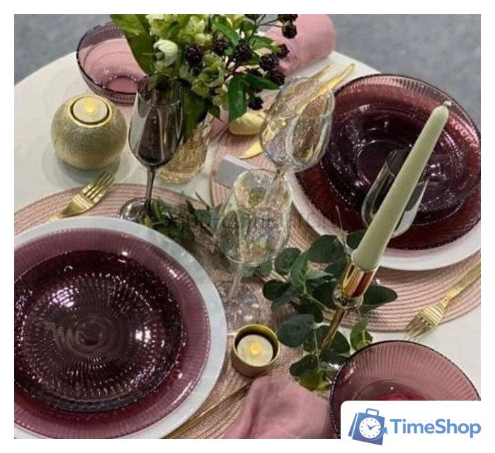 Набор тарелок Luminarc Идиллия Лилак O0325 (43 пр) - Изображение №19 — Интернет-магазин Time-Shop