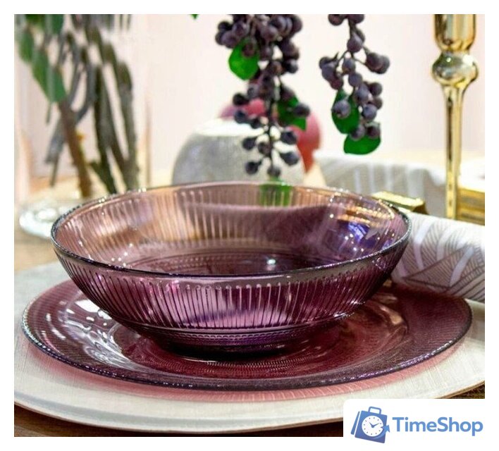 Набор тарелок Luminarc Идиллия Лилак O0325 (43 пр) - Изображение №20 — Интернет-магазин Time-Shop