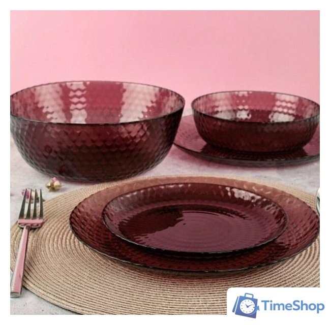 Набор тарелок Luminarc Идиллия Лилак O0325 (43 пр) - Изображение №22 — Интернет-магазин Time-Shop