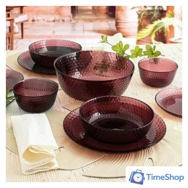 Набор тарелок Luminarc Идиллия Лилак O0325 (43 пр) - Изображение №21 — Интернет-магазин Time-Shop