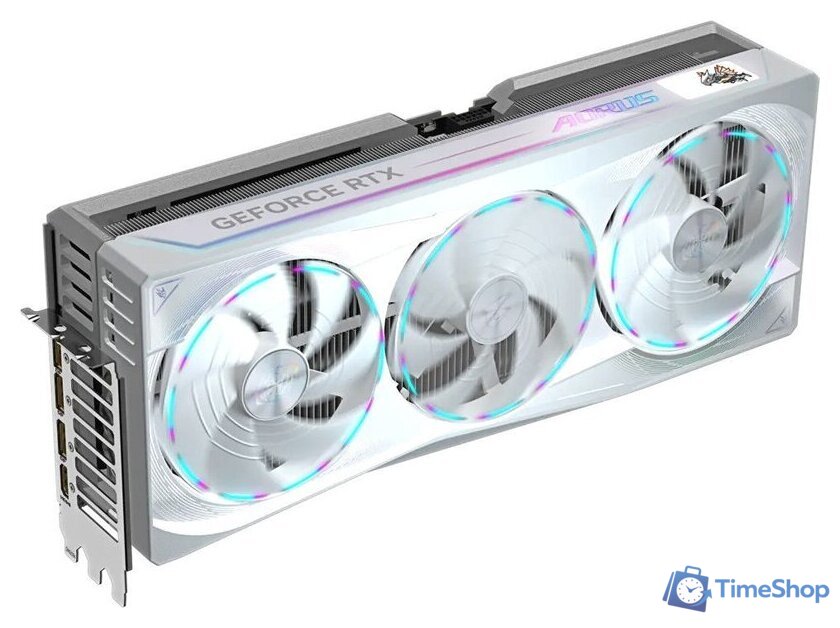 Видеокарта Gigabyte Aorus GeForce RTX 5090 Master Ice 32G GV-N5090AORUSM ICE-32GD - Изображение №1 — Интернет-магазин Time-Shop