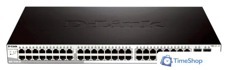 Настраиваемый коммутатор D-Link DGS-1210-52/F3A - Изображение №1 — Интернет-магазин Time-Shop