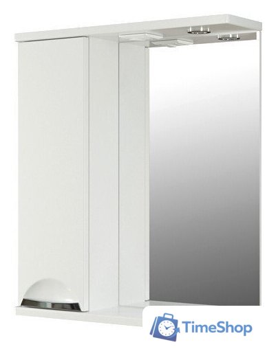  Mixline Шкаф с зеркалом Этьен 60 542407 L (с подсветкой) - Изображение №1 — Интернет-магазин Time-Shop
