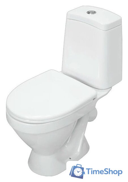Унитаз напольный Sanita Лада WC.CC/Lada/1-P/WHT.G/S1 - Изображение №1 — Интернет-магазин Time-Shop