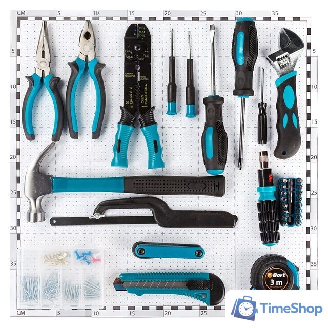 Набор домашнего мастера Bort BTK-160 (38 предметов) - Изображение №4 — Интернет-магазин Time-Shop