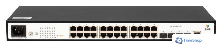 Управляемый коммутатор 2-го уровня SNR SNR-S2982G-24TE R2.0 - Изображение №1 — Интернет-магазин Time-Shop