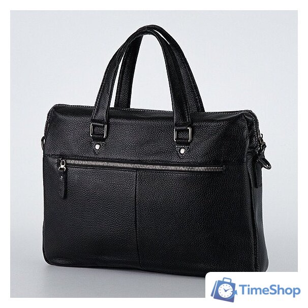 Мужская сумка Francesco Molinary 356-Q8196-8-BLK (черный) - Изображение №2 — Интернет-магазин Time-Shop