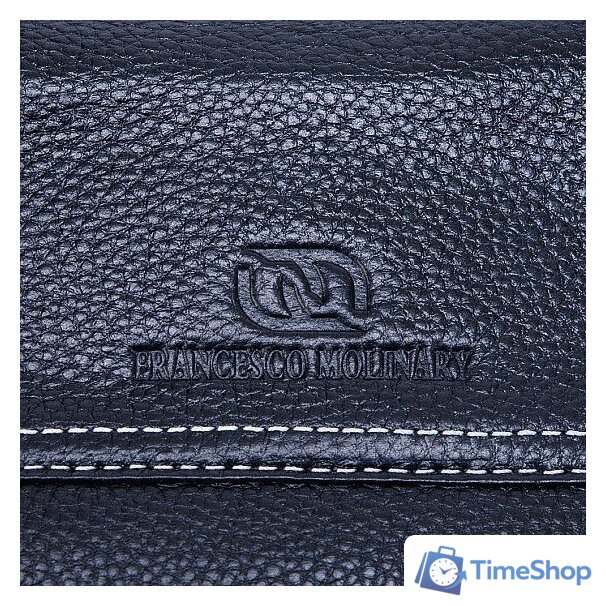 Мужская сумка Francesco Molinary 356-Q8196-8-BLK (черный) - Изображение №5 — Интернет-магазин Time-Shop