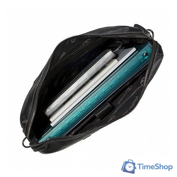 Мужская сумка Francesco Molinary 356-Q8196-8-BLK (черный) - Изображение №4 — Интернет-магазин Time-Shop