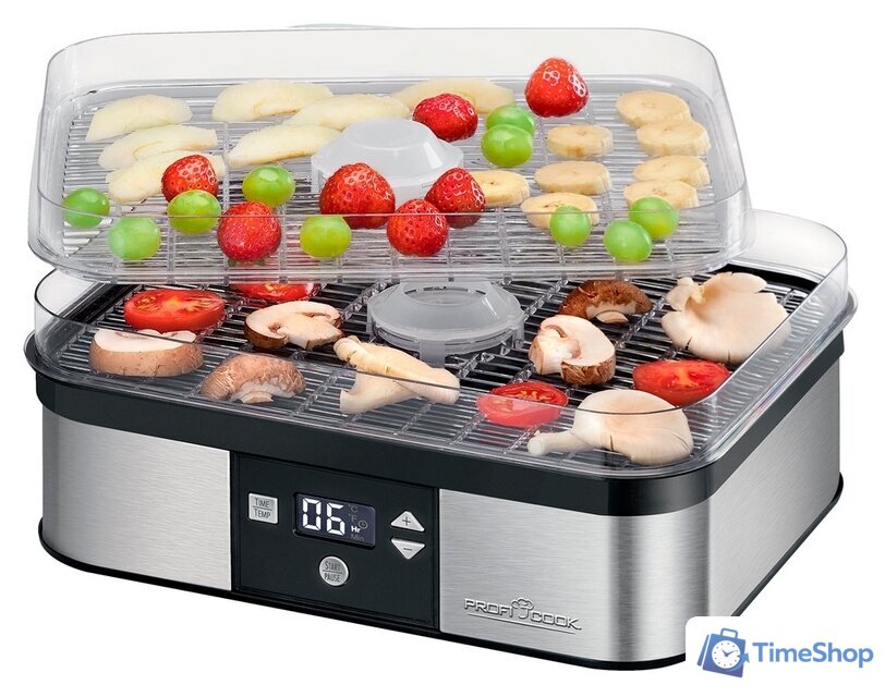 Сушилка для овощей и фруктов ProfiCook PC-DR 1116 - Изображение №2 — Интернет-магазин Time-Shop