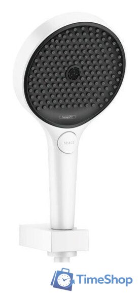 Душевой гарнитур  Hansgrohe Rainfinity 130 3jet 26852700 (белый матовый) - Изображение №1 — Интернет-магазин Time-Shop