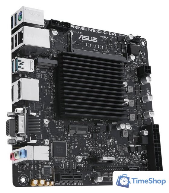Материнская плата ASUS Prime N100I-D D4-CSM - Изображение №3 — Интернет-магазин Time-Shop