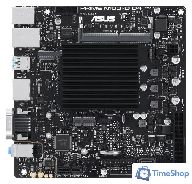 Материнская плата ASUS Prime N100I-D D4-CSM - Изображение №1 — Интернет-магазин Time-Shop