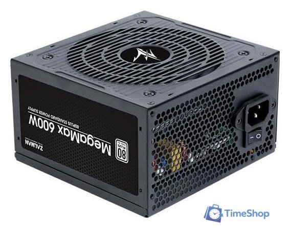 Блок питания Zalman MegaMax TXII 600W ZM600-TXII - Изображение №1 — Интернет-магазин Time-Shop