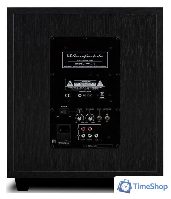 Проводной сабвуфер Wharfedale WH-D10 (черный) - Изображение №3 — Интернет-магазин Time-Shop