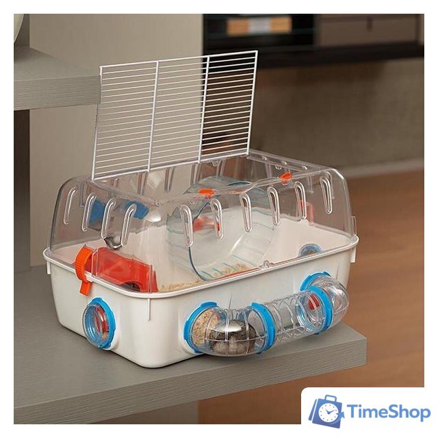 Клетка Ferplast Combi 1 (белый) 57923499 - Изображение №3 — Интернет-магазин Time-Shop