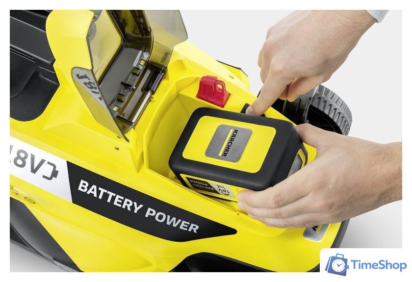 Газонокосилка Karcher LMO 18-33 Battery Set 14444010 (с АКБ) - Изображение №2 — Интернет-магазин Time-Shop