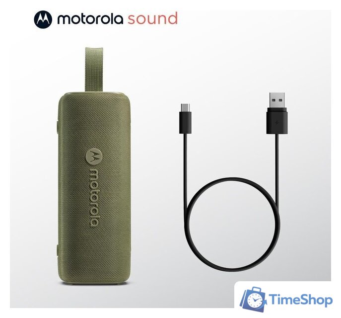 Беспроводная колонка Motorola Rokr 600 (зеленый) - Изображение №2 — Интернет-магазин Time-Shop