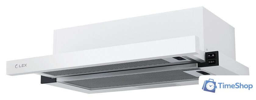 Кухонная вытяжка LEX Hubble G 500 (белый) - Изображение №1 — Интернет-магазин Time-Shop