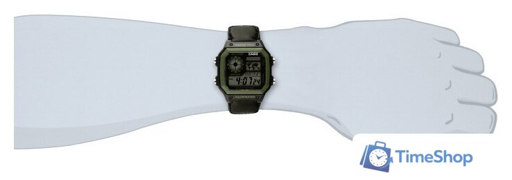 Наручные часы Casio AE-1200WHB-1B - Изображение №8 — Интернет-магазин Time-Shop
