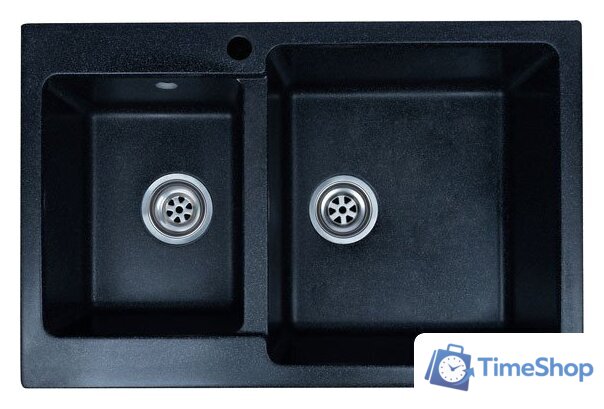Кухонная мойка Granrus GR-770 K (черный) - Изображение №1 — Интернет-магазин Time-Shop