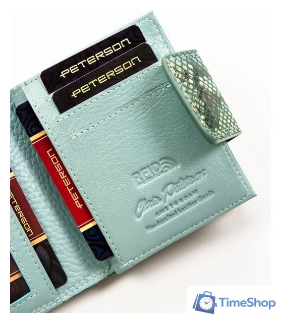 Портмоне Peterson PTN 42329-SFL (синий) - Изображение №6 — Интернет-магазин Time-Shop