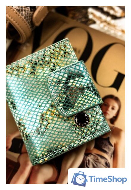 Портмоне Peterson PTN 42329-SFL (синий) - Изображение №11 — Интернет-магазин Time-Shop