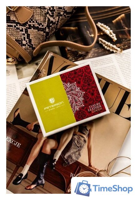 Портмоне Peterson PTN 42329-SFL (синий) - Изображение №13 — Интернет-магазин Time-Shop