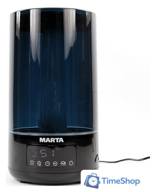 Увлажнитель воздуха Marta MT-2696 (черный жемчуг) - Изображение №2 — Интернет-магазин Time-Shop
