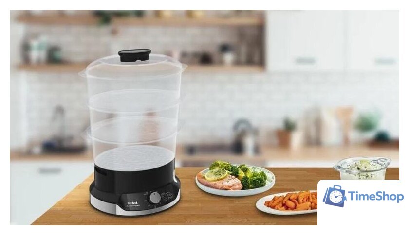 Пароварка Tefal Ultra Compact VC204810 - Изображение №7 — Интернет-магазин Time-Shop