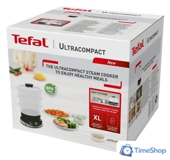 Пароварка Tefal Ultra Compact VC204810 - Изображение №2 — Интернет-магазин Time-Shop