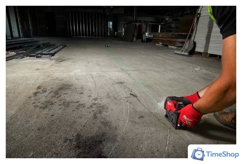 Лазерный нивелир Milwaukee M12 CLLP-301C 4933478100 (с 1-им АКБ) - Изображение №11 — Интернет-магазин Time-Shop