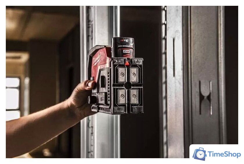 Лазерный нивелир Milwaukee M12 CLLP-301C 4933478100 (с 1-им АКБ) - Изображение №7 — Интернет-магазин Time-Shop