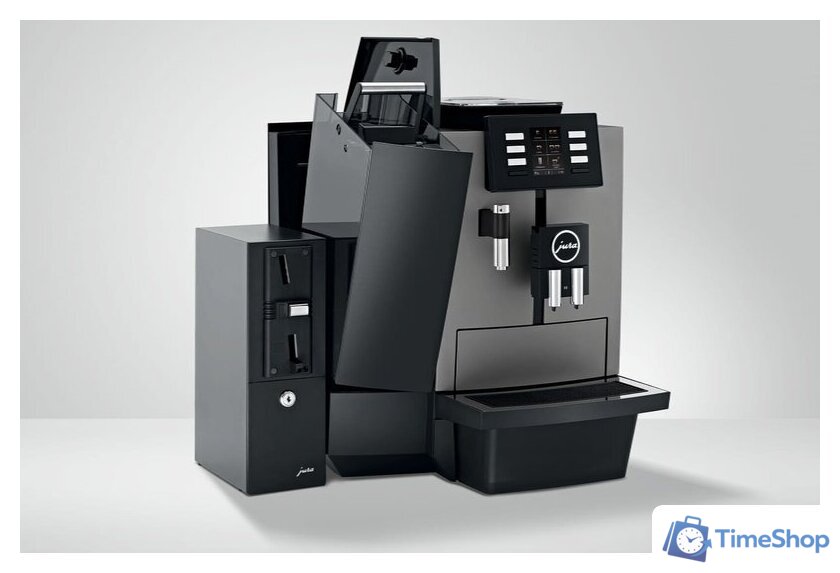 Кофемашина JURA X6 Dark Inox EA 15416 - Изображение №3 — Интернет-магазин Time-Shop