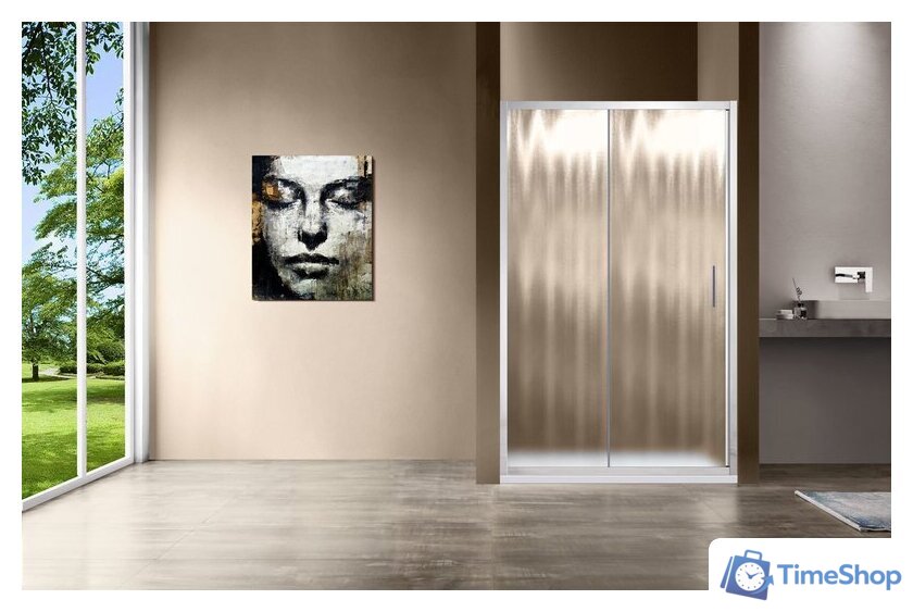 Душевая дверь Vincea Garda VDS-1G135CH (хром/шиншилла) - Изображение №2 — Интернет-магазин Time-Shop