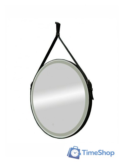  Континент Зеркало Millenium Black Led D 50 (натуральная кожа, черный) - Изображение №3 — Интернет-магазин Time-Shop