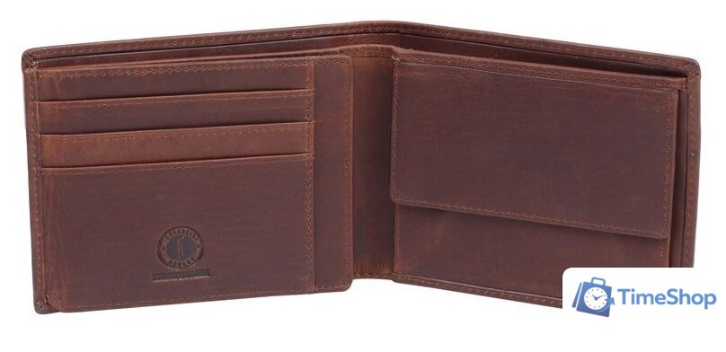 Кошелек Klondike 1896 Dawson KD1119-03 (коричневый) - Изображение №3 — Интернет-магазин Time-Shop