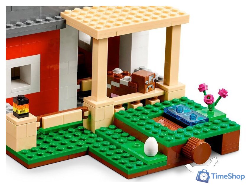 Конструктор LEGO Minecraft 21187 Красный амбар - Изображение №6 — Интернет-магазин Time-Shop