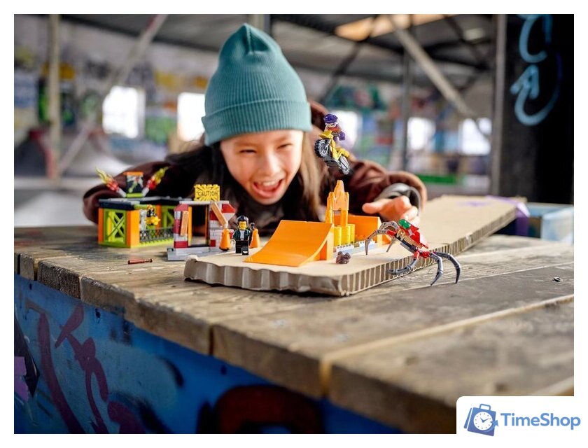 Конструктор LEGO City Stuntz 60293 Парк каскадеров - Изображение №25 — Интернет-магазин Time-Shop