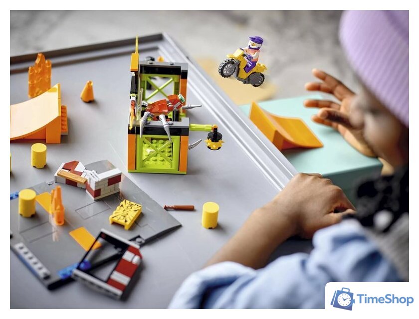 Конструктор LEGO City Stuntz 60293 Парк каскадеров - Изображение №24 — Интернет-магазин Time-Shop