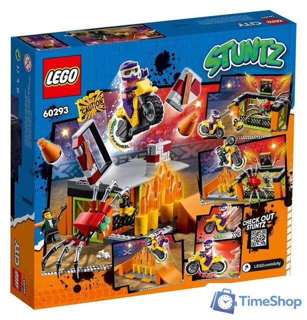 Конструктор LEGO City Stuntz 60293 Парк каскадеров - Изображение №2 — Интернет-магазин Time-Shop