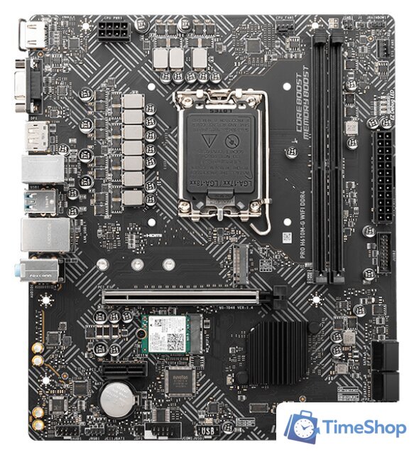 Материнская плата MSI PRO H610M-G WiFi DDR4 - Изображение №1 — Интернет-магазин Time-Shop